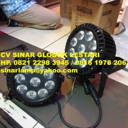 Lampu Sorot Outdoor Bulat RGB 90 Watt